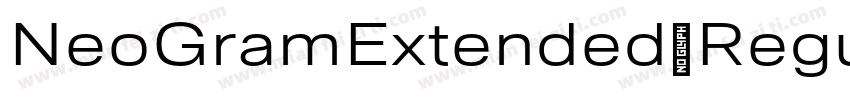 NeoGramExtended Regula字体转换